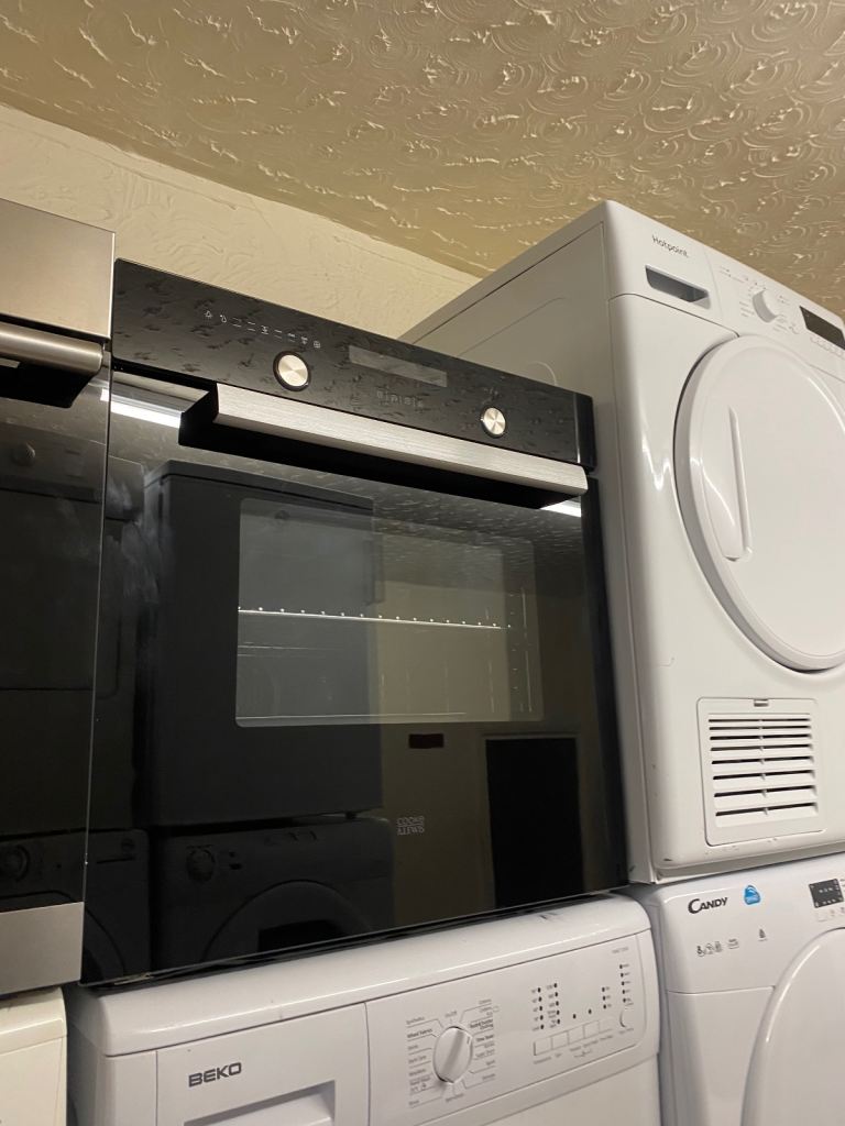 🚚✅BLACK COOKE&LEWIS 59x59CM BUILT IN ELECTRIC OVEN £125 WE DO DELIVER