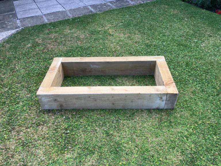 Wooden Raised Garden Planter 