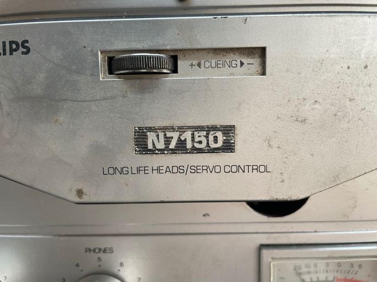 Philips N7150 Reel-to-Reel Tape Recorder – Vintage Model