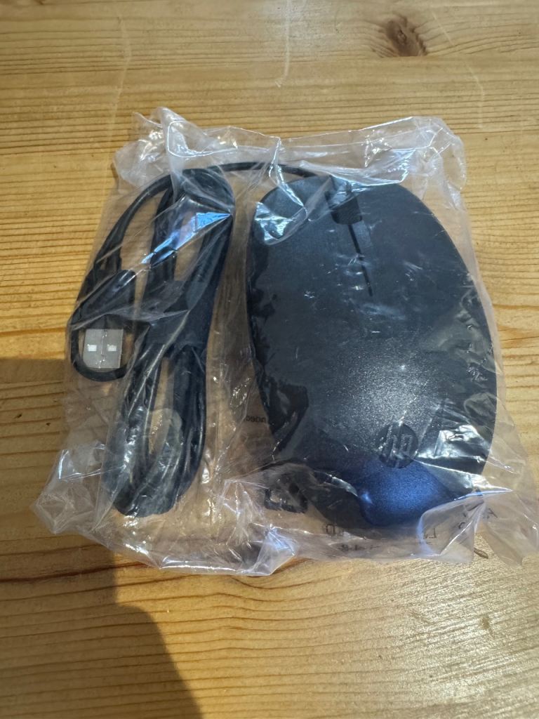 HP M275 Wired USB Mouse – Brand New, Black