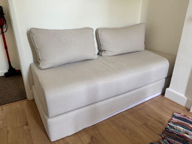 Beige Sofa Bed 