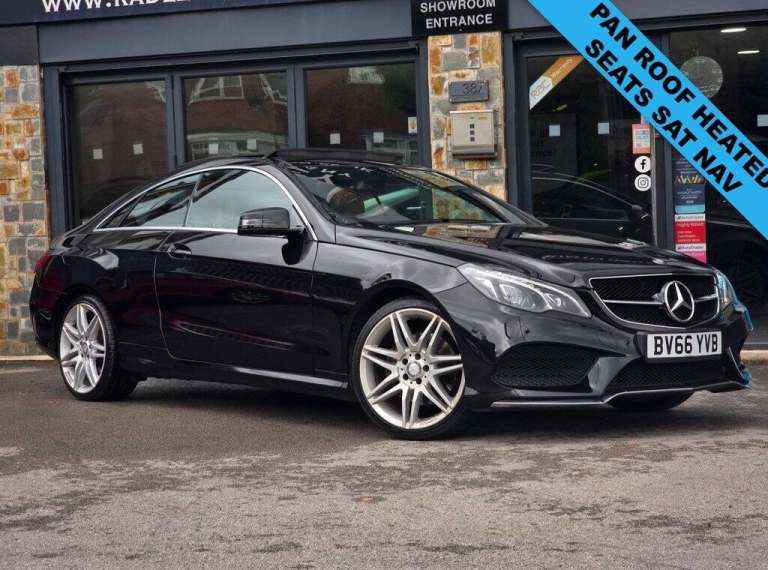 2016 Mercedes-Benz E Class 2.0 E200 AMG Line Edition Coupe 2dr Petrol G-Tronic+ Euro 6 (s/s) (184...