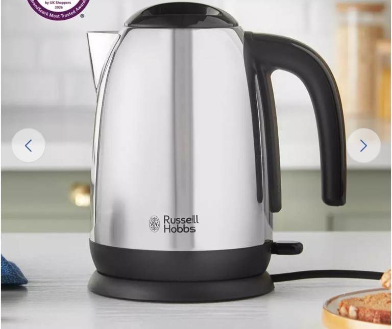 Russell Hobbs Futura Kettle – Brand New Stainless Steel