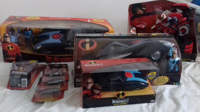 The Incredibles Toys collection Disney Pixars Incredibles toys JOB LOT