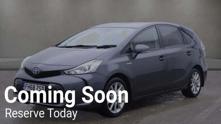 2019 Toyota Prius+ 1.8 VVTi Excel TSS 5dr CVT Auto MPV PETROL/ELECTRIC Automatic
