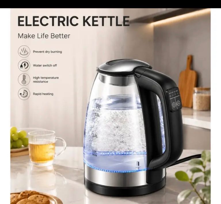 Handheld vacuum cleaner, electric kettle and hanger