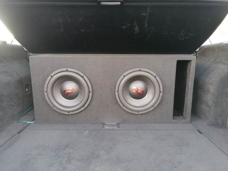 image for Dual DD Audio 10" Redline 510 Suwboofers Dual 4ohm 1ohm Final Ported Box £400 OVNO