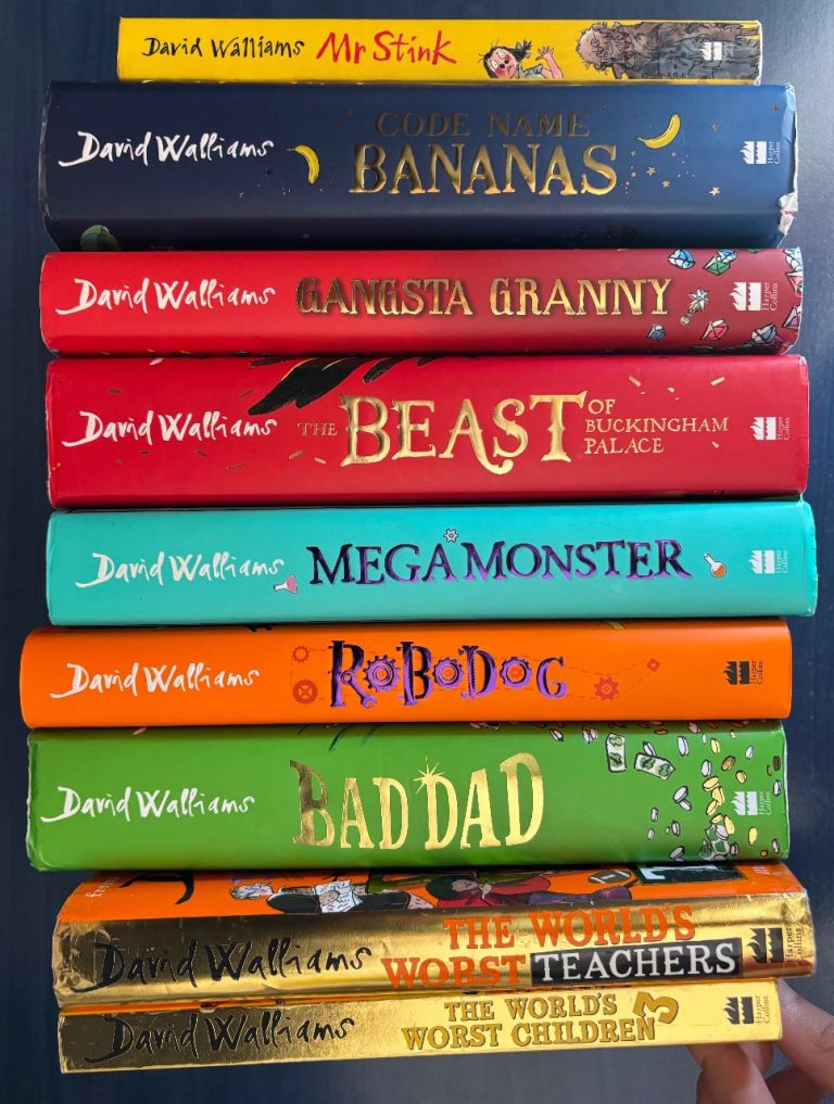 David Walliams Hardback Book Bundle – 9 Titles, Great Condition