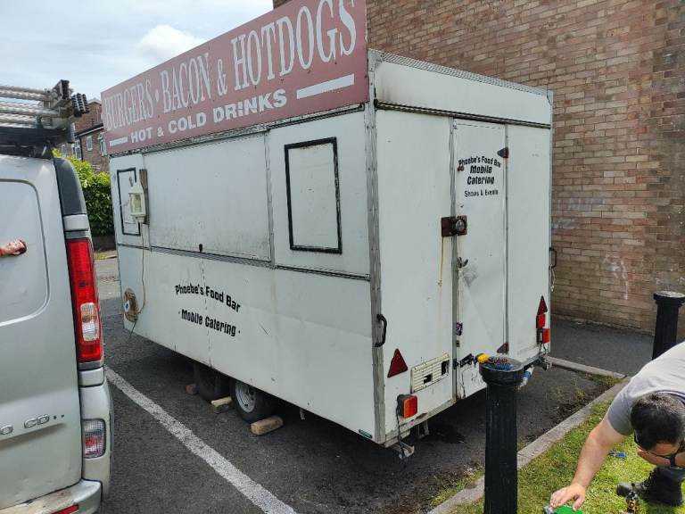Burger van trailer 