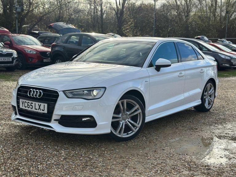 2015 Audi A3 1.6 TDI 110 S Line 4dr S Tronic SALOON DIESEL Automatic