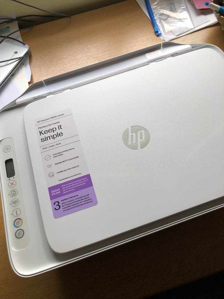 HP deskjet printer + scanner