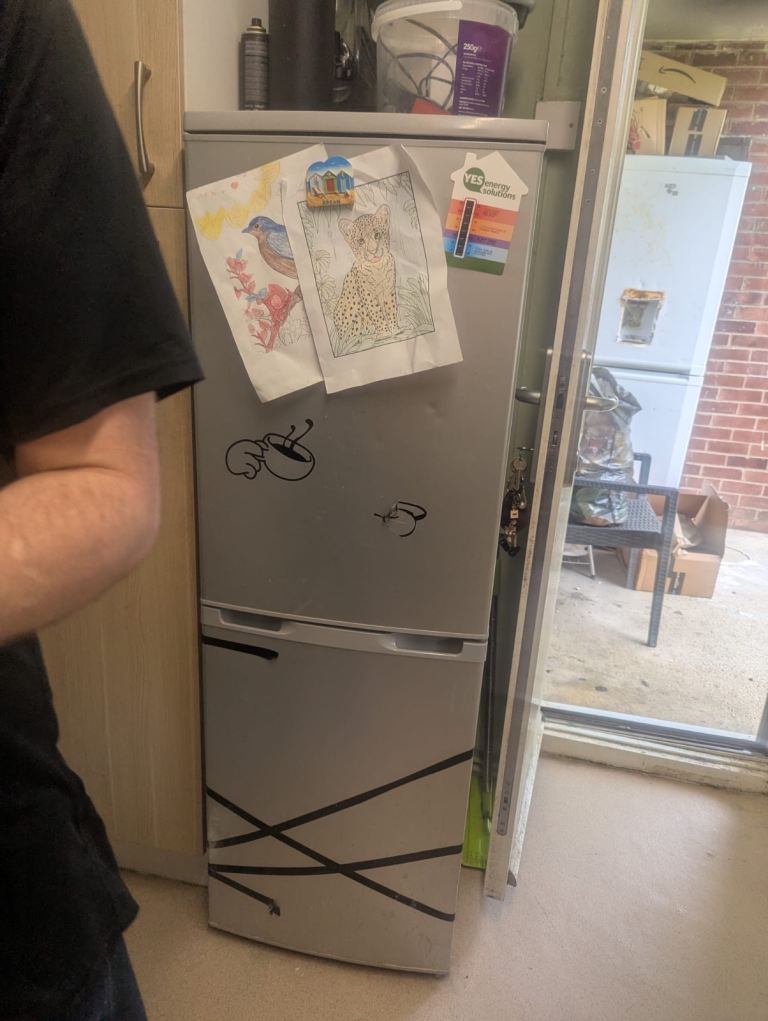 Free! Only the fridge works! 