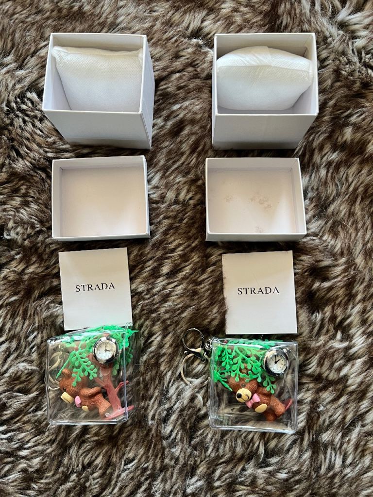 Key ring watches