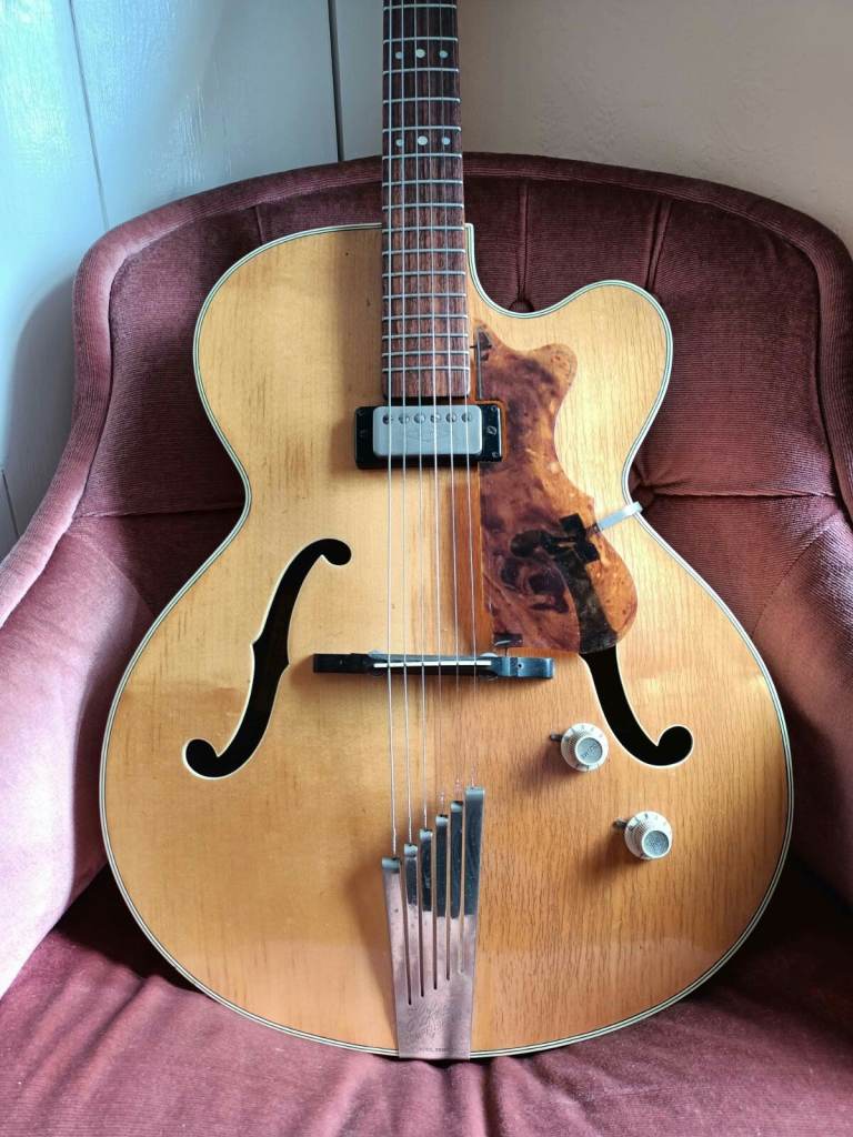 Hofner Senator blond thinline cutaway 1965 immaculate