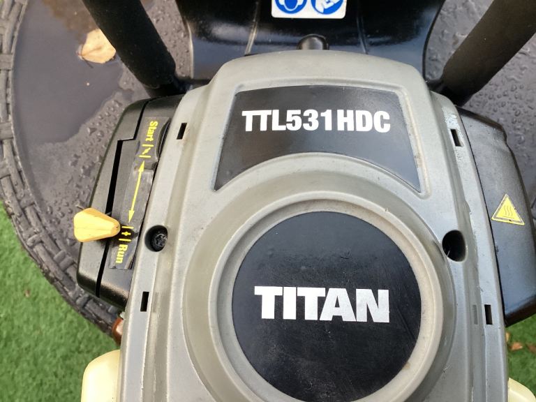 Titan hedge trimmer long twin blades 