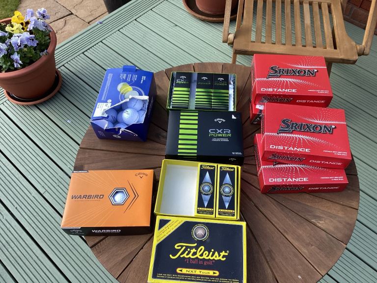 All New Golf Balls