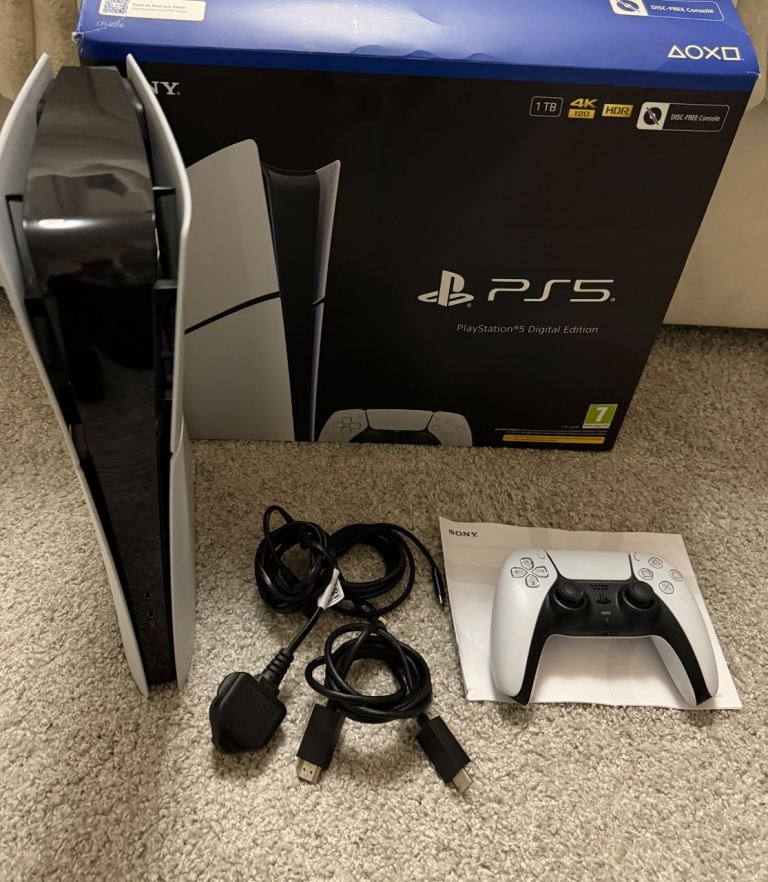 Sony PlayStation 5 Digital Edition 1TB – As Good As New
