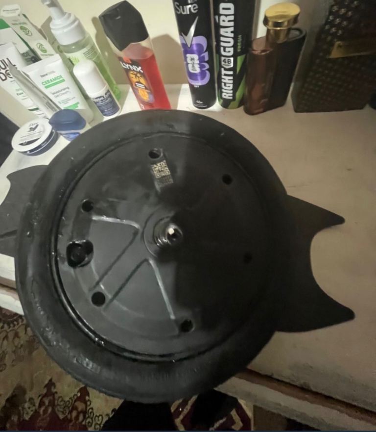 Black Electric Scooter Motor - Used Condition
