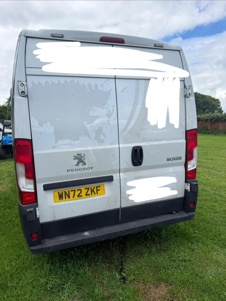 2023 Peugeot Boxer 2.2 BlueHDi H2 Professional Premium+ Van 140ps PANEL VAN Diesel Manual