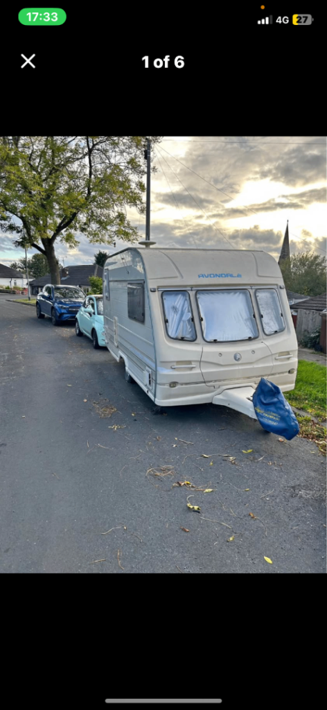 Avondale 2 birth caravan