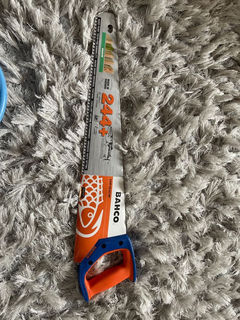 Brand new bahco 244+ saw 