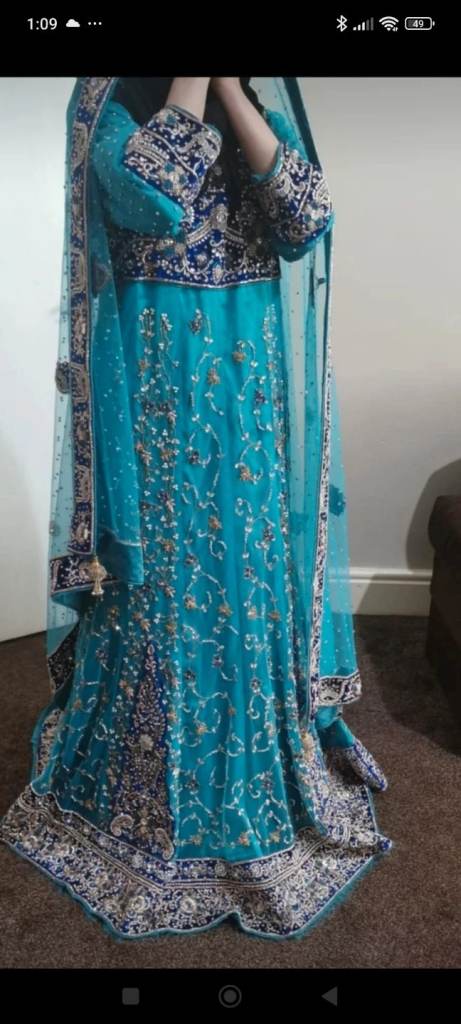 Asian bridal dress.  Meduim 