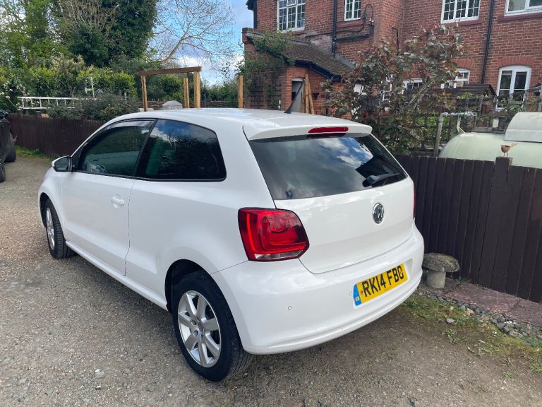 VW polo 14 reg white for sale