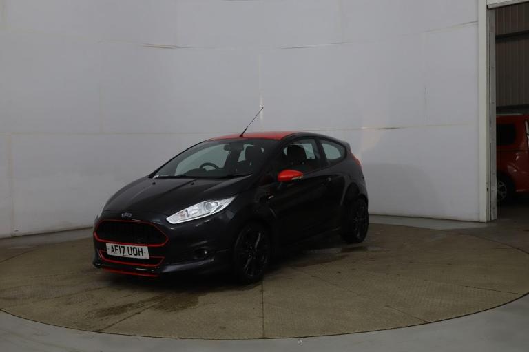 2017 Ford Fiesta 1.0 EcoBoost 140 ST-Line Black 3dr HATCHBACK PETROL Manual