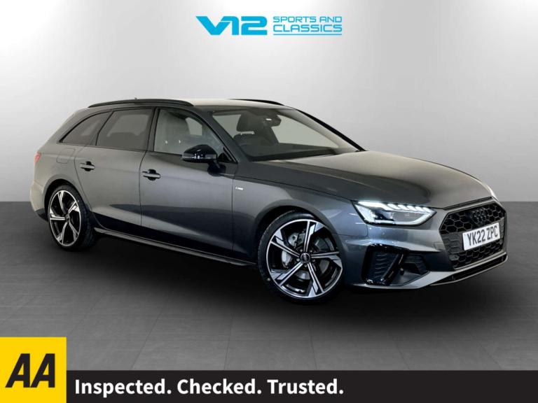 2022 Audi A4 40 TFSI 204 Black Edition 5dr S Tronic ESTATE PETROL Automatic