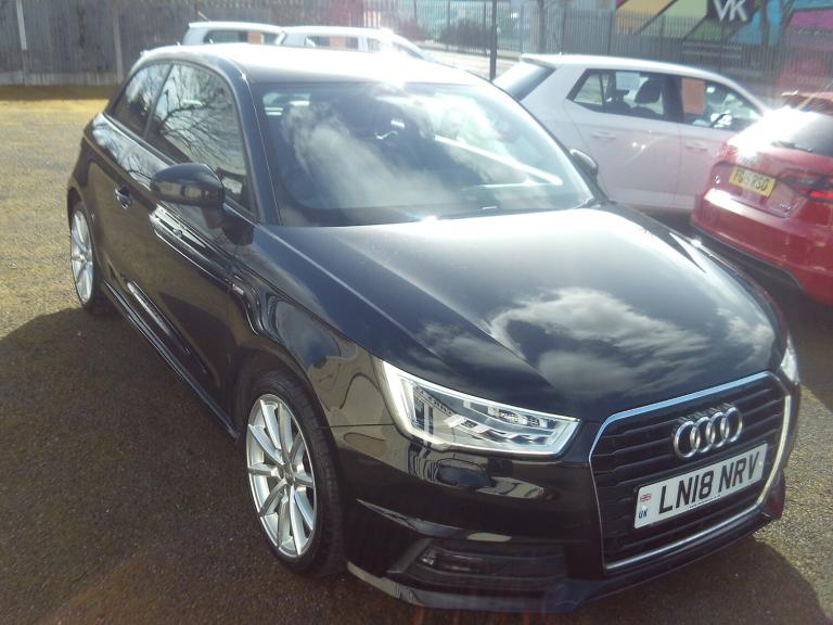 2018 Audi A1 1.4 TFSI S Line Nav 3dr S Tronic HATCHBACK Petrol Automatic