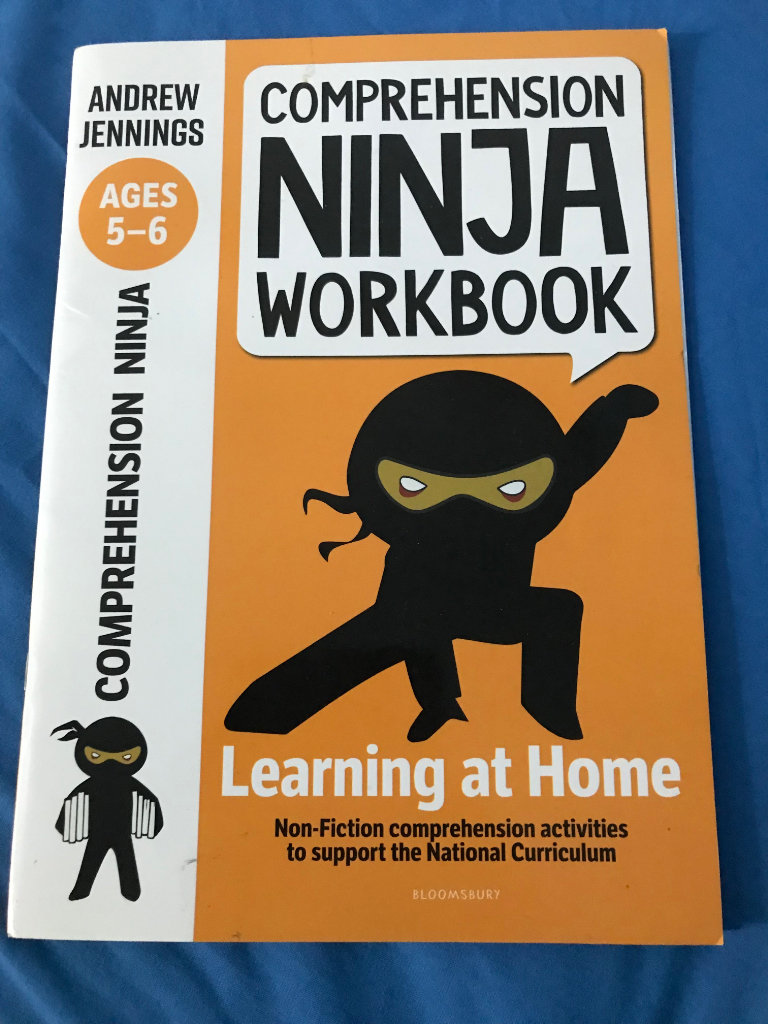 Ninja workbook age 5-6
