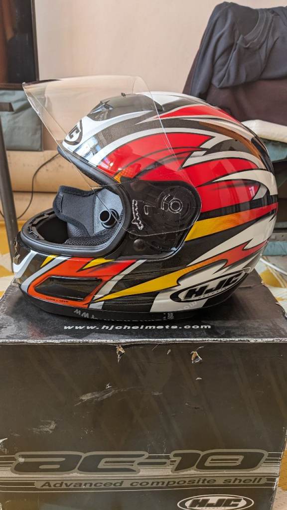 HJC crash helmet for motorcycle 