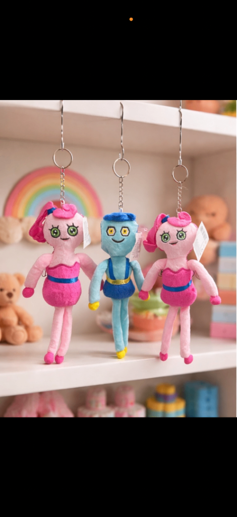 Cute Plush Doll Keychains – Perfect Gift