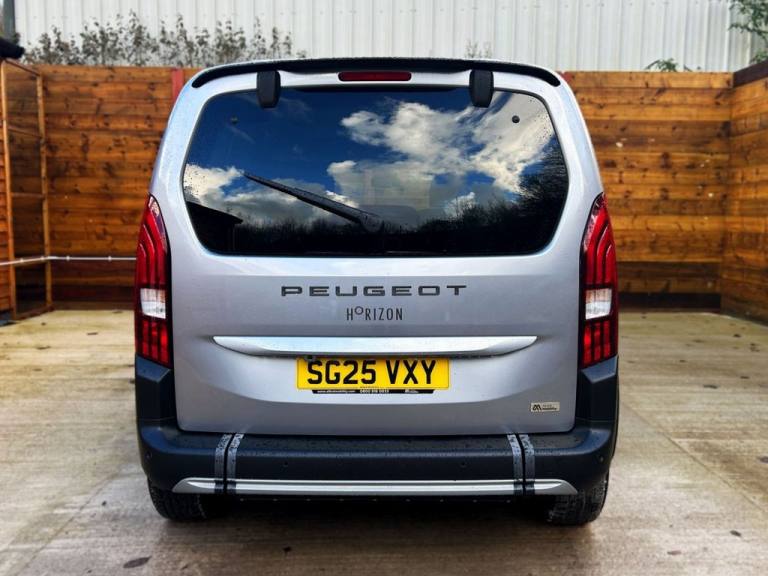 2025 Peugeot Rifter 3 Seat Auto Wheelchair Accessible Disabled Access Vehicle WAV MPV Diesel Auto...