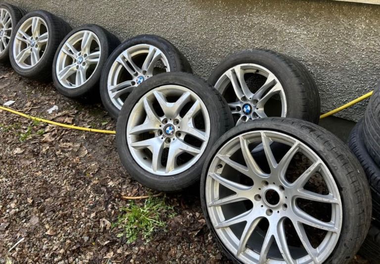 Spare alloy Wheels with Tyres + Space Savers *Great Tyres*