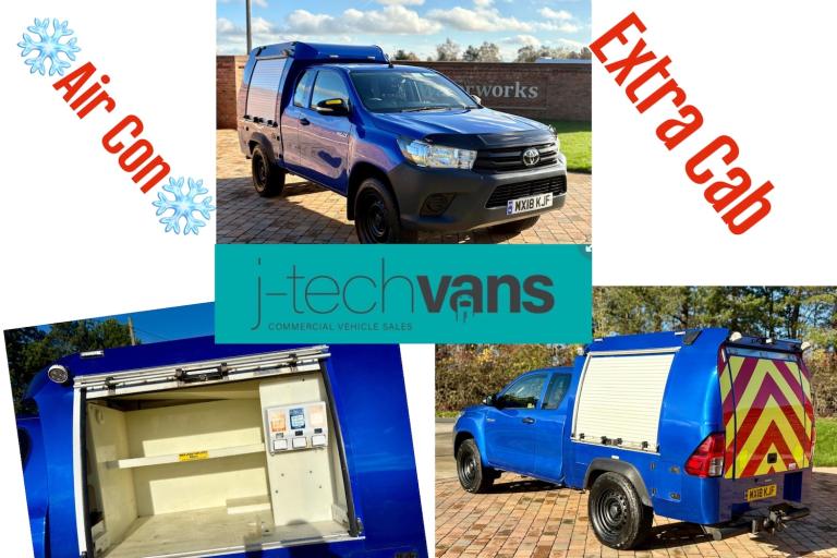 2018 Toyota Hilux / Navara / Ranger Active Extra Cab Pick Up 2.4 D-4D 4x4  PICK UP Diesel Manual