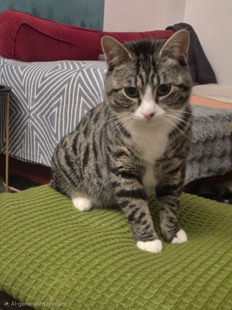 Friendly 8-Month-Old Cat Looking for a Loving Home