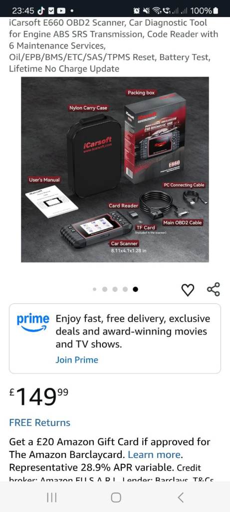 Icarsoft  car diagnostic scanner 