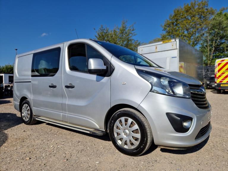 2016 Vauxhall Vivaro 2900 1.6CDTI BiTurbo 145PS Sportive H1 D/Cab PANEL VAN Diesel Manual