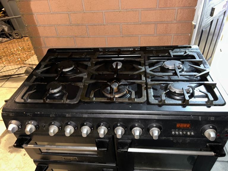 image for Black Gas Hob Cooker - Good Condition
