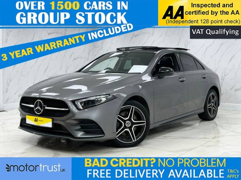 2022 Mercedes-Benz A-Class 1.3 A250e 15.6kWh AMG Line Edition (Premium Plus) Saloon 4dr Petrol Pl...