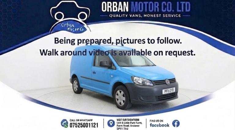 2011 Volkswagen Caddy Maxi 1.6 TDi C20 Maxi Panel Van 5dr Diesel Manual FWD (155 g/km, 101 bhp) P...
