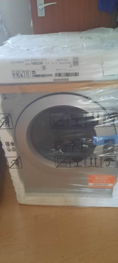 NEW Indesit BDE 86436X S UK N Washer Dryer - White