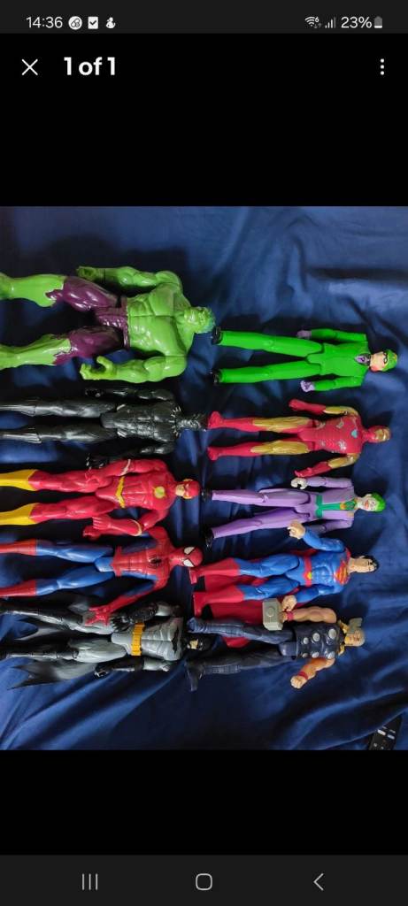Marvel figures bundle 
