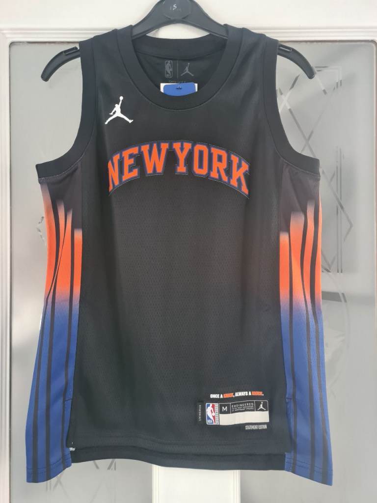 NBA Nike Cup Finals New York Nicks 2025- 2026 Statement Edition Custom Jersey- Age 10- 12yrs