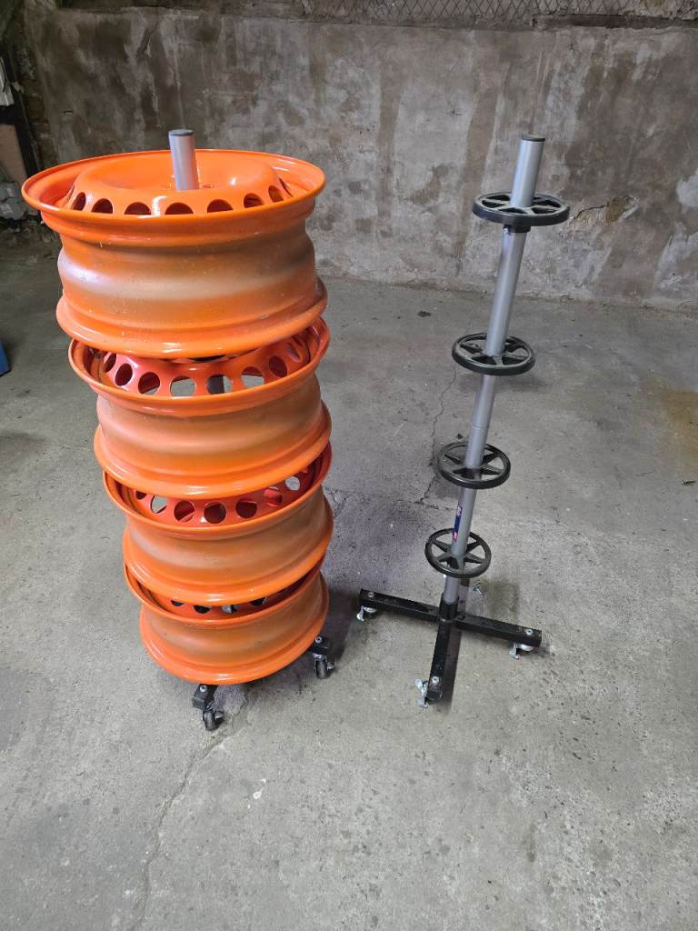 sealey 1000kg wheel trolley 