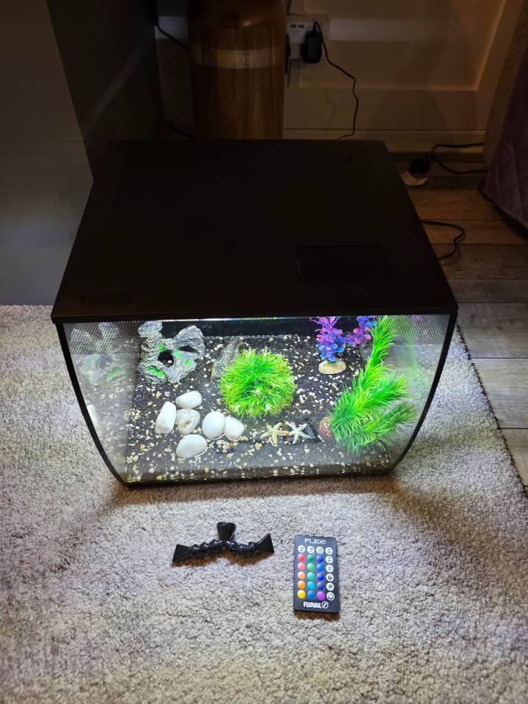 Fluval flex 2 fish tank aquarium 