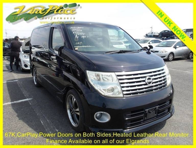2008 Nissan Elgrand 3.5 Highway Star Black Leather Edition Ltd, 7 Seats, Auto MPV Petrol Automatic