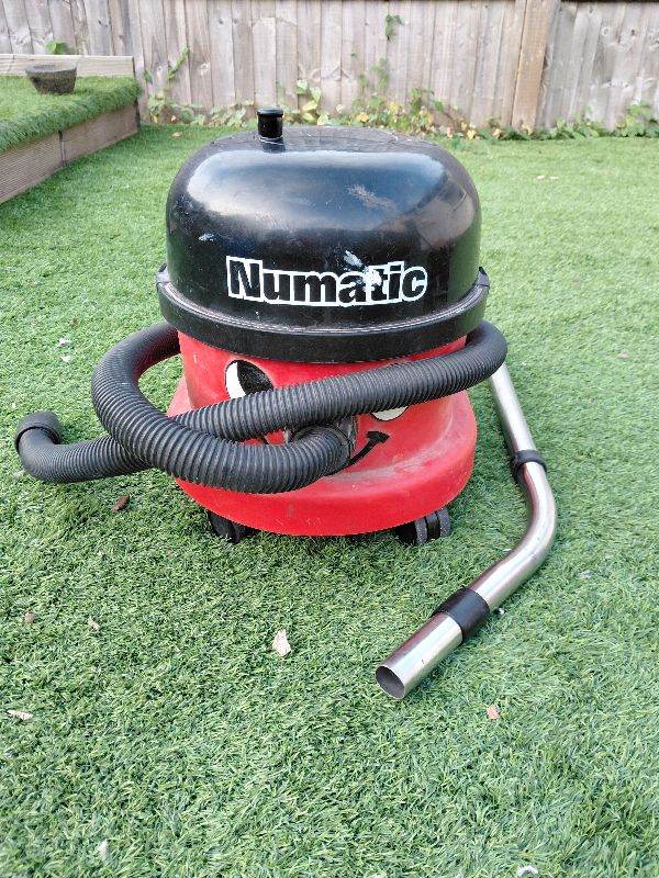 Numatic Henry Vacuum Cleaner - Red and Black, Fair Condition