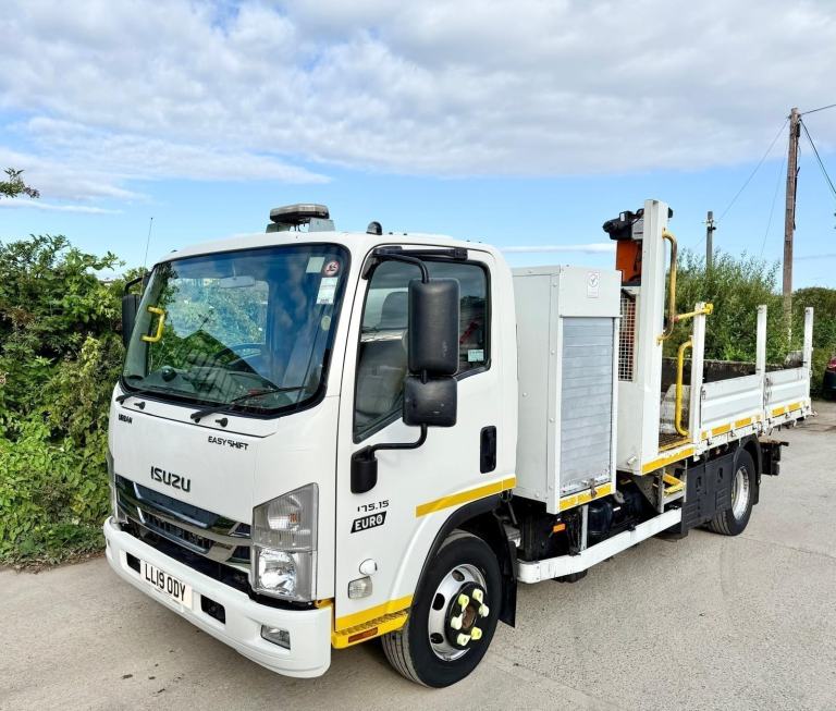 2019 ISUZU FORWARD N75.150 TOOLBOX TIPPER TARMAC CHUTES 7.5T EURO-6 26,000 MILES